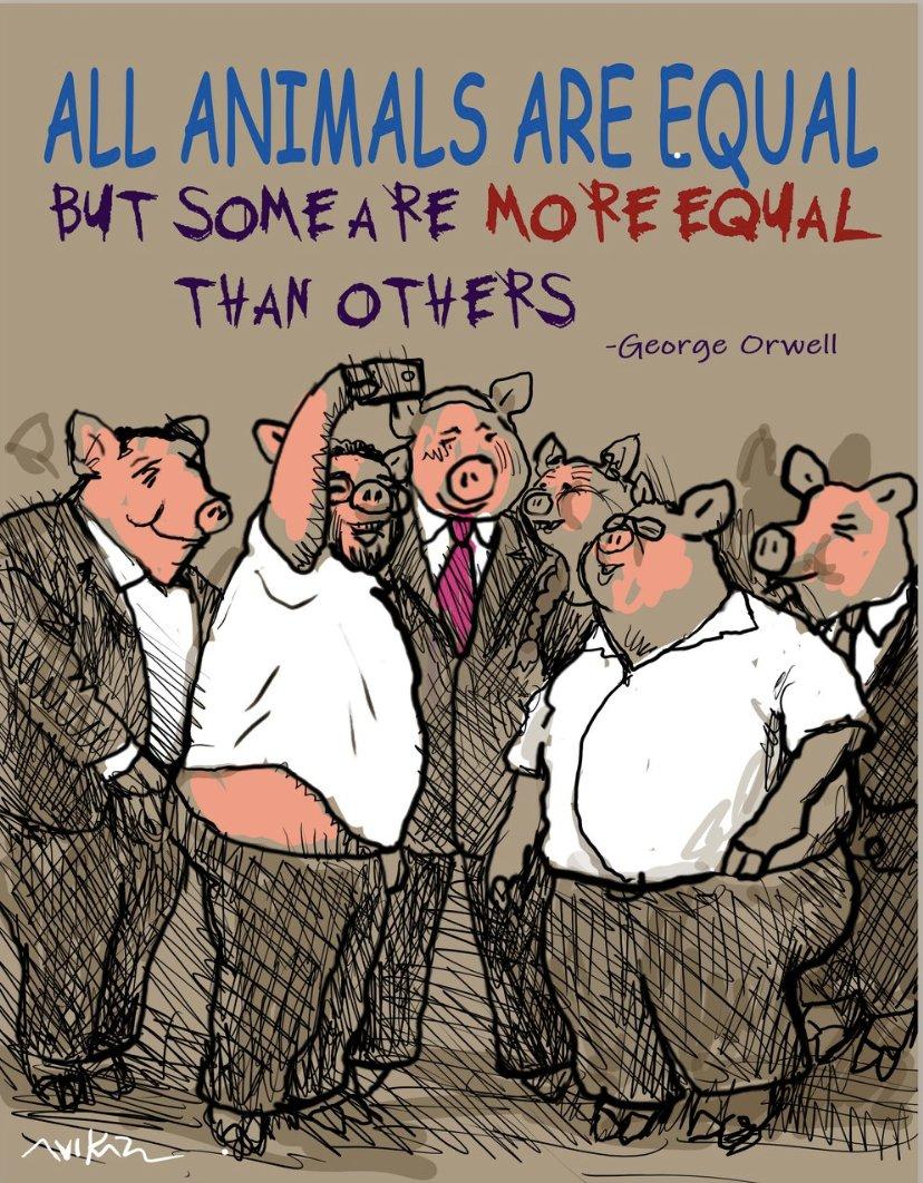 Source: http://azvsas.blogspot.com/2018/07/all-animals-are-equal-but-some-are-more.html