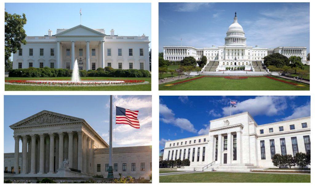 Source: https://commons.wikimedia.org/ https://www.britannica.com/topic/Federal-Reserve-System / https://www.voanews.com/usa/trump-announce-his-supreme-court-pick